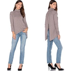 Free People We the Free Split Back Turtleneck